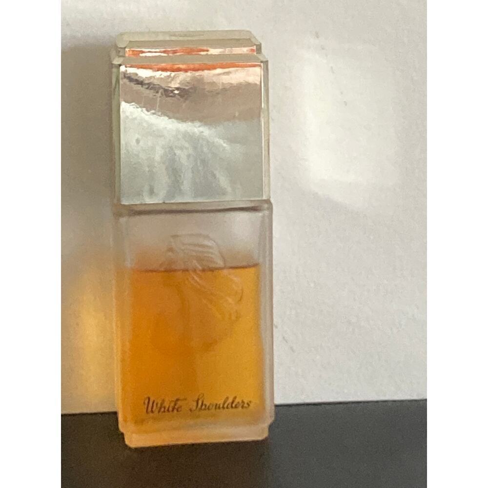 Vtg White Shoulders Women 6.5 Oz Perfume Full Weight No Original Box ,70% Full